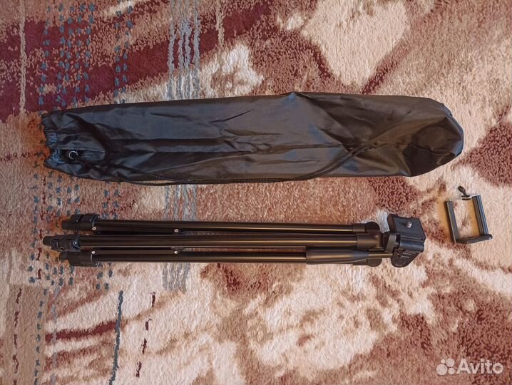 Штатив для фотоаппаратов, смартфонов, лазеров