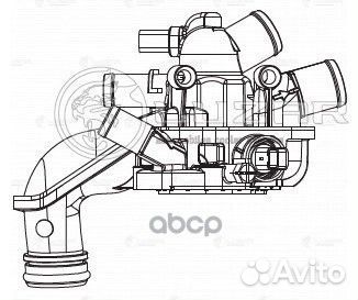 LT 20Z6 термостат Peugeot 207/308/3008/5008, C