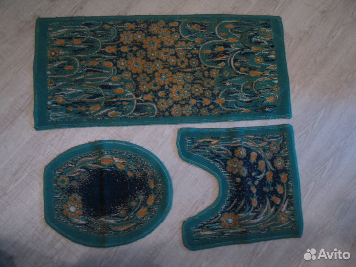 Коврики и накидки в туалет и ванную (шерсть )