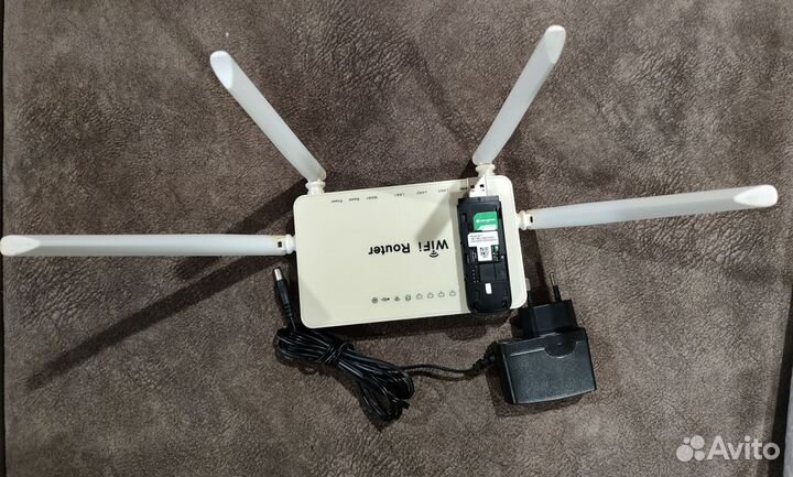 WI FI роутер ZBT WE1626 + Huawei 3372h-153