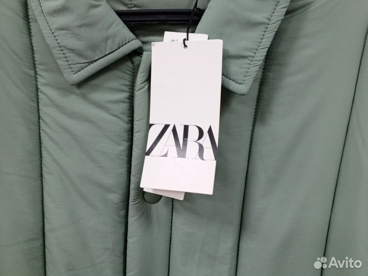Куртка oversize женская zara 46 размер(M) демисез