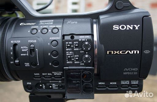 Sony HXR-NX5E видеокамера+комплект сьемки