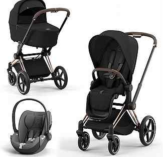 Cybex Priam IV 3в1 (2024) с креслом Cloud T