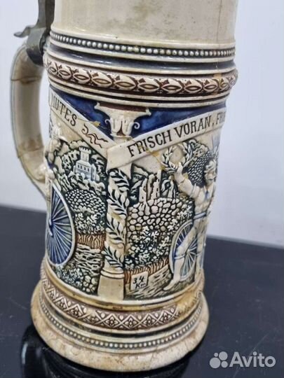 Антикварная пивная кружка, Германия