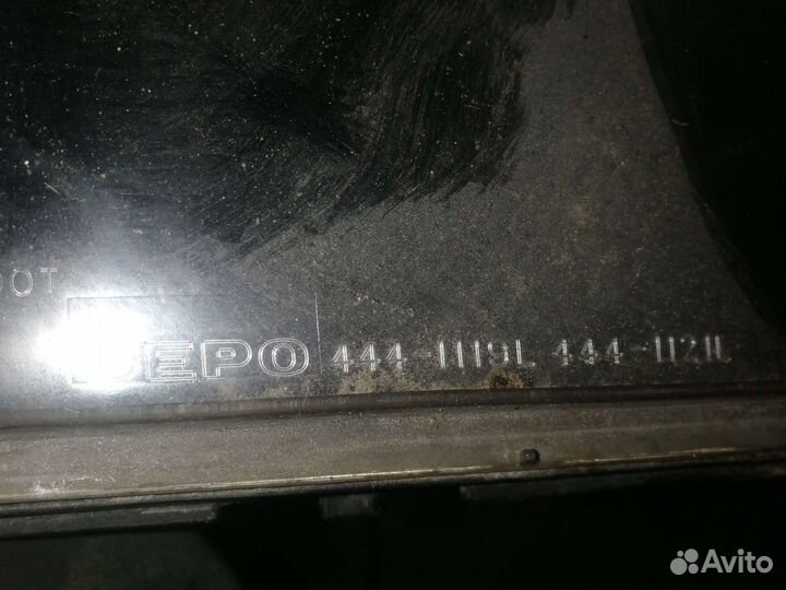 Стекло передней левой фары бмв е39 BMW e39