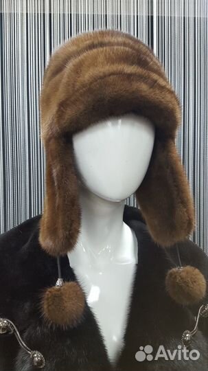 Шапка ушанка норка шн-106