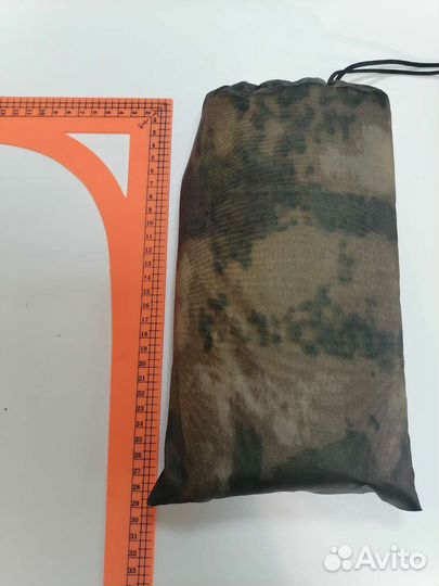 Дождевик пончо мох