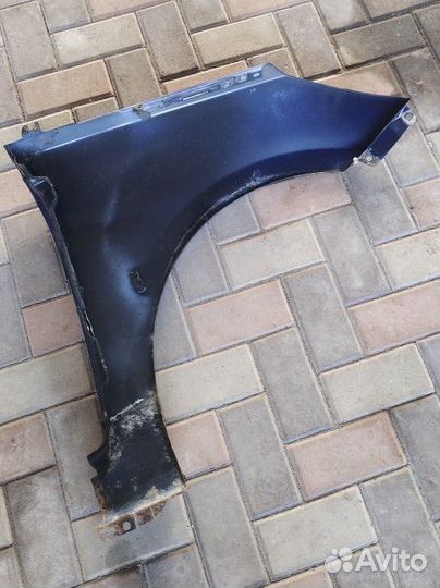 Крыло левое переднее Хюндай Солярис 1
