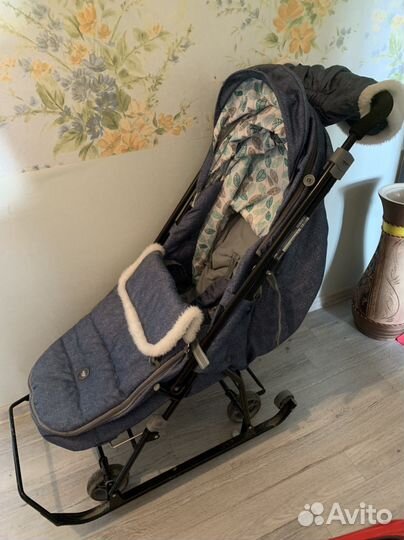 Коляска санки