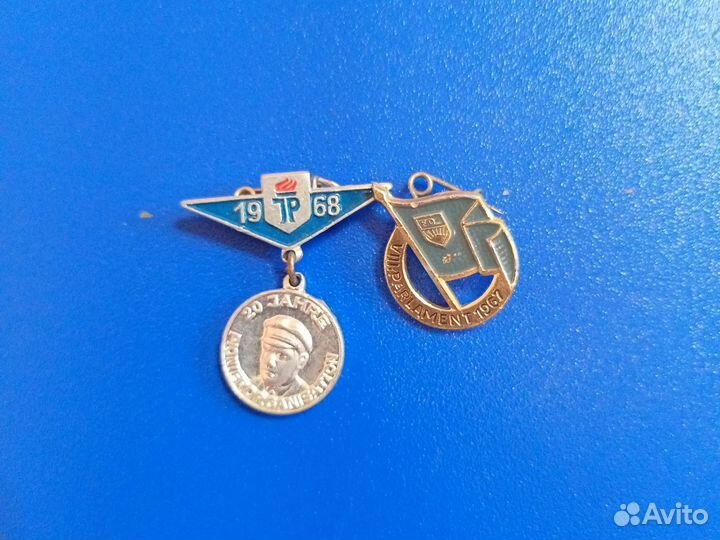 Спорт. Значки 60-х годов