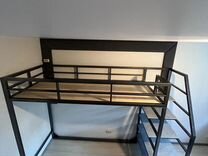 Кровать чердак с лестницей на заказ