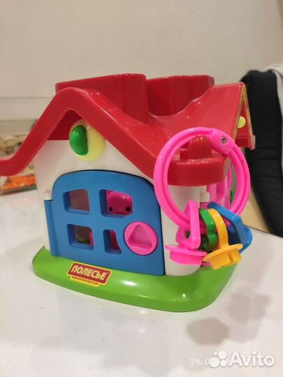 Домик сортер полесье