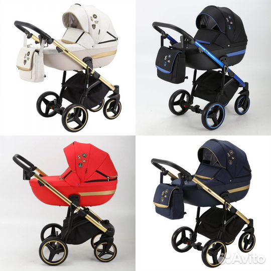 Коляска Adamex Cortina SE 3 в 1