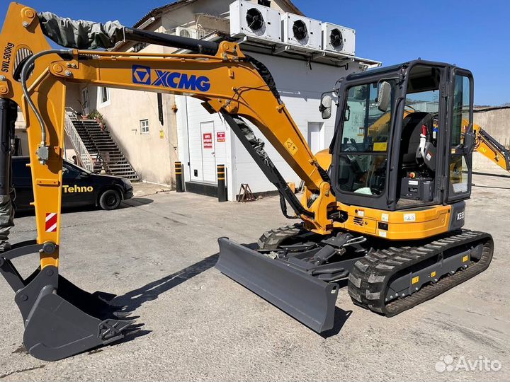 Мини-экскаватор XCMG XE55U, 2023