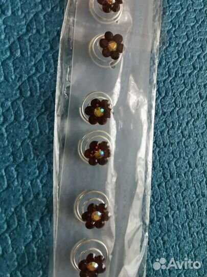 Заколки спиральки пружинки для волос детские