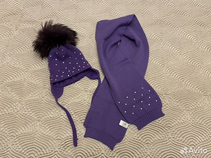 Комплект шапка и шарф Solorana M