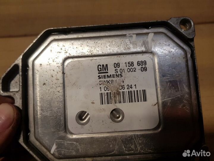 Эбу мозги Opel astra\zafira\vectra 09158689