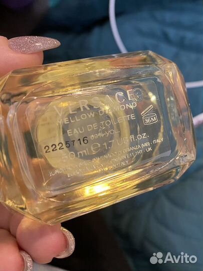 Туалетная вода versace yellow diamond 50ml