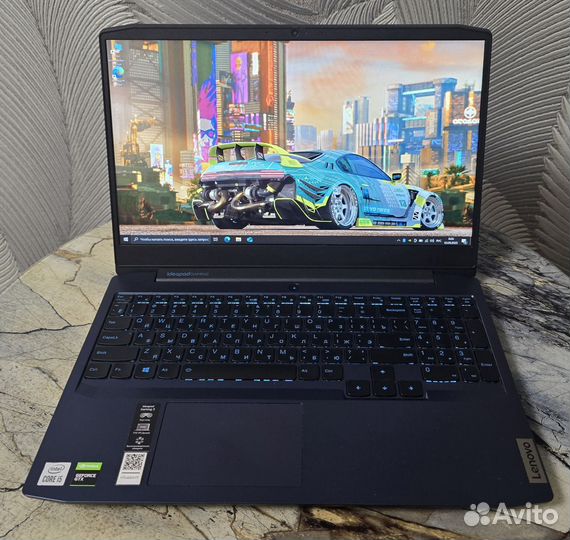 Игровой ноутбук Lenovo i5/GTX1650Ti/16/SSD