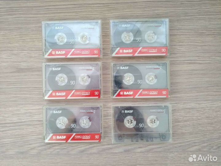 Аудиокассеты новые запечатанные