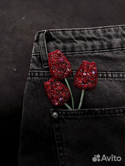 Брошь Тюльпан