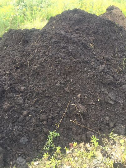 Чернозем, плодородный грунт, земля, торф,навоз