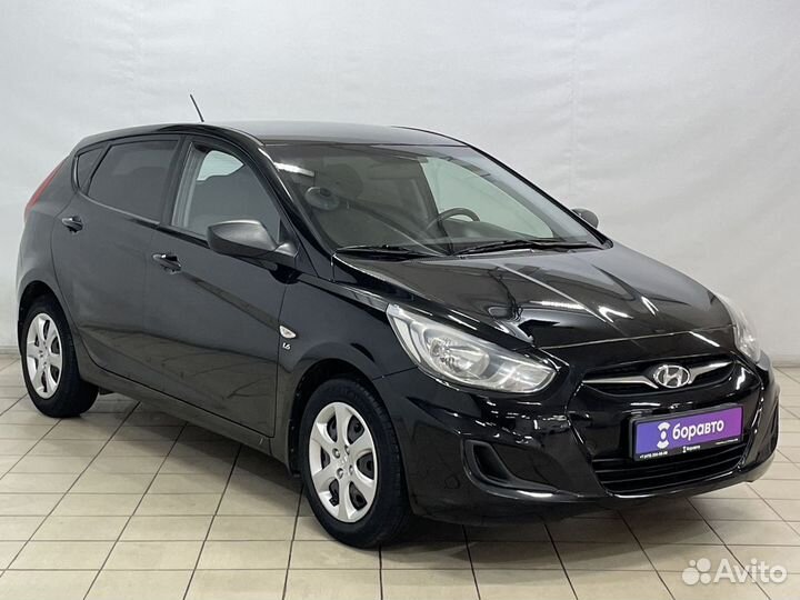 Hyundai Solaris 1.6 МТ, 2012, 206 132 км