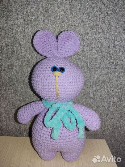 Мягкая игрушка заяц ручной работы