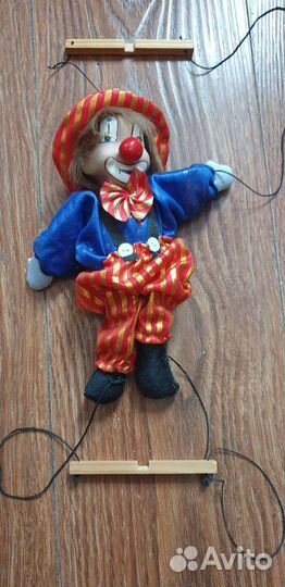 Кукла клоун СССР
