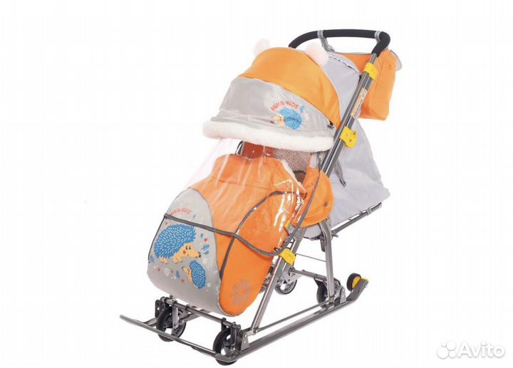 Детские санки коляска