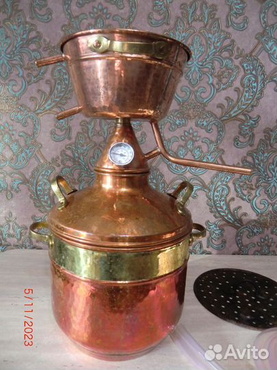 Алькитара Премиум 10 л.Самогонный аппарат(3камеры)