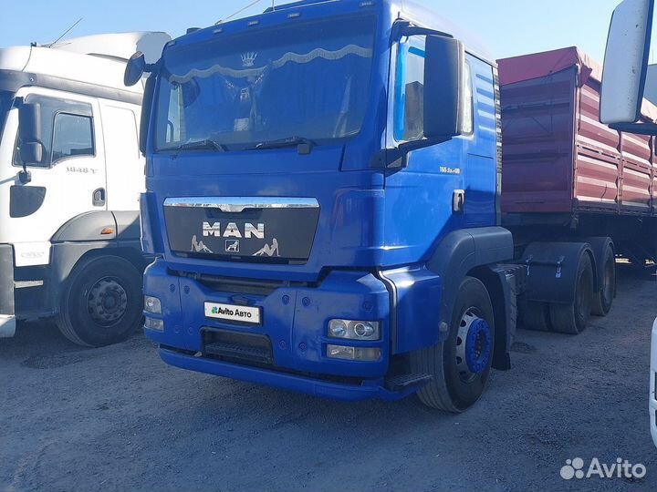 MAN TGS 33.480 6x4 BBS-WW с полуприцепом, 2011