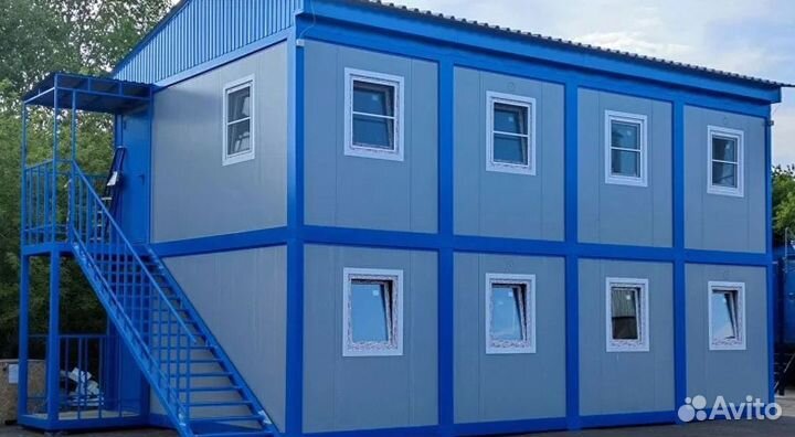 Общежитие или гостиница из блок модулей