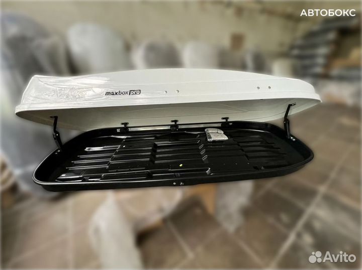 Автобокс 520л белый глянец