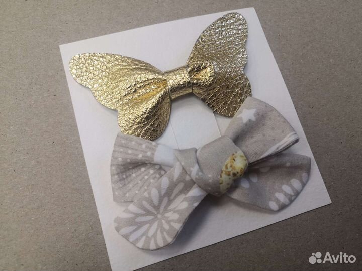 Бантики для волос. Резинки. Заколки. Ручная работа