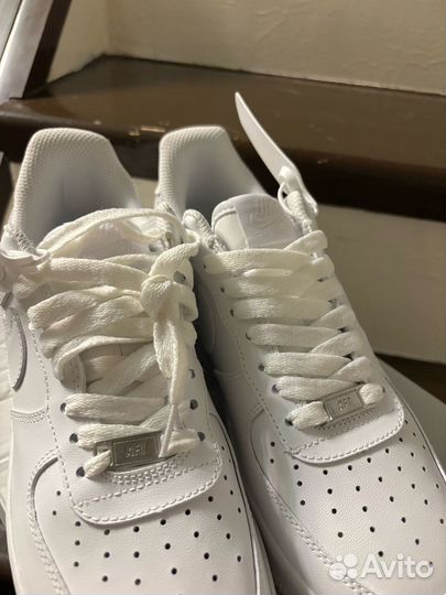 Nike Air Force 1 White белые