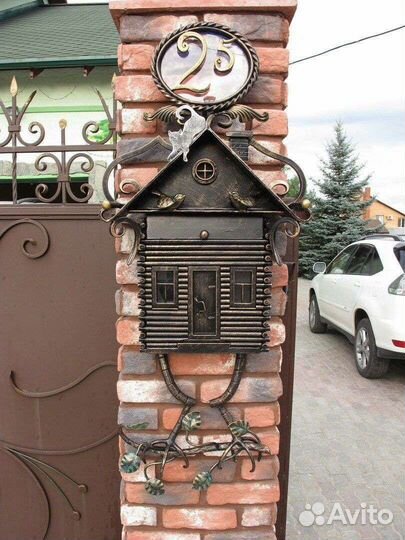 Почтовый ящик кованый разные