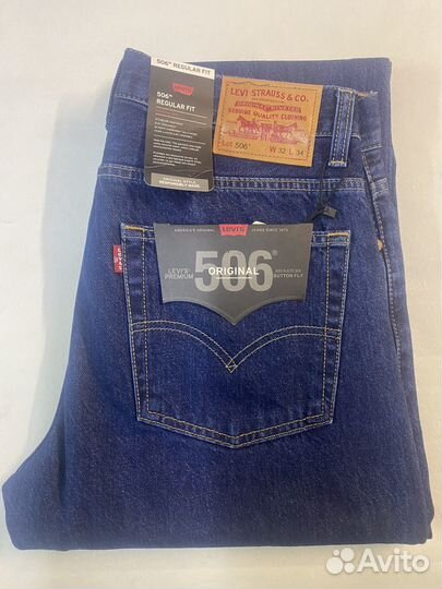 Levis 506 W32L34 R-spb новые