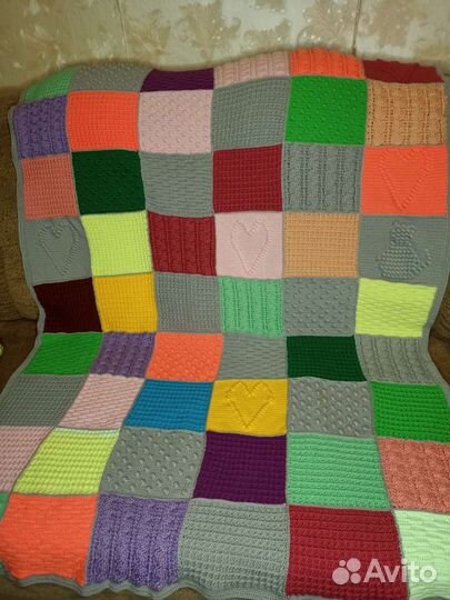 Детский развивающий плед (ручная работа)