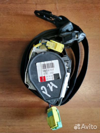 Ремень безопасности Porshe Cayenne