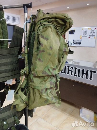 Тактический рюкзак 75л мох, мультикам