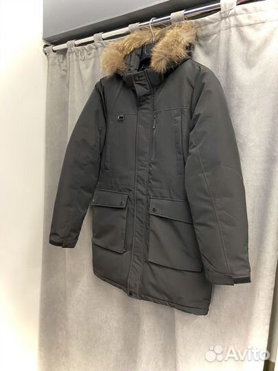 Пуховик зимний теплый