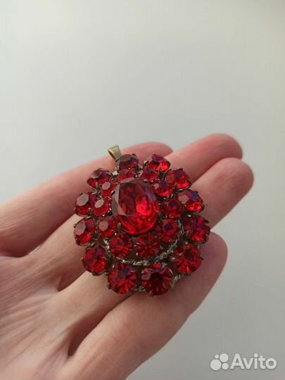 Кулон, подвеска. Винтаж. Чехословакия