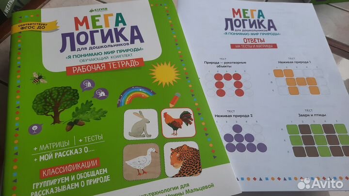 Обучающий комплект для дошкольников Мегалогика