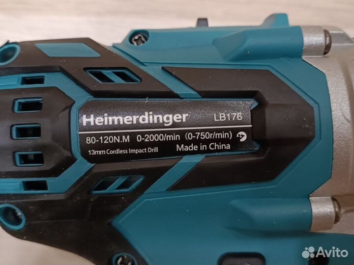 Шуруповерт для ледобура Неimerdingеr 18V 6Ah 2акб