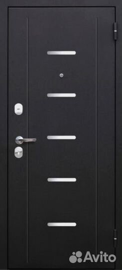 Входная дверь 7,5 Гарда Муар Царга лиственница беж