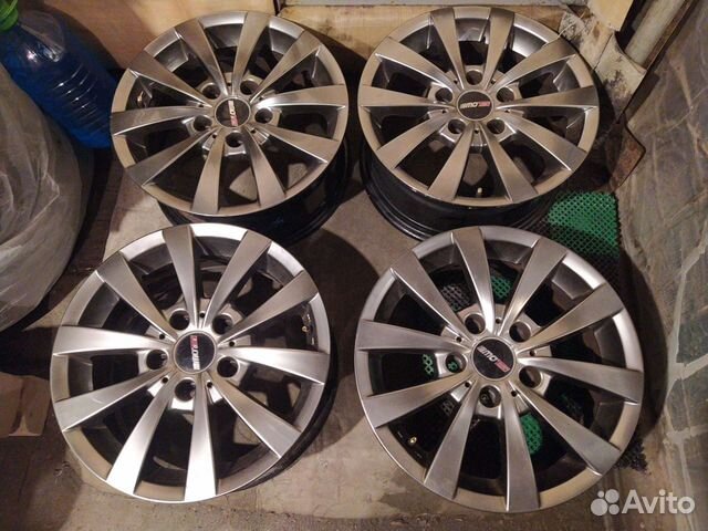 Литые диски Motec R16 5*120 купить в Москве | Авито