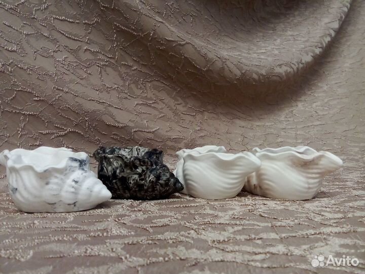 Ракушка под украшения. Декор. Гипс