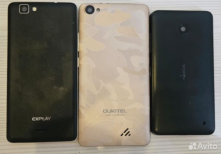 Телефоны на запчасти или под восстановление