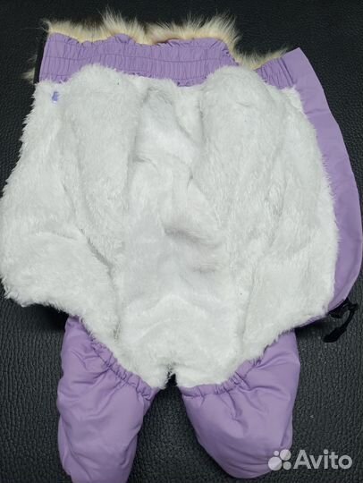 Одежда для маленьких собак зимняя, комбинезон